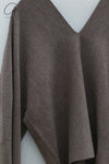 SWAYING 24 Autumn and Winter One-piece wool cardigan SW-SW24AW1T34-QZ Light brown SW-SW24AW1T32